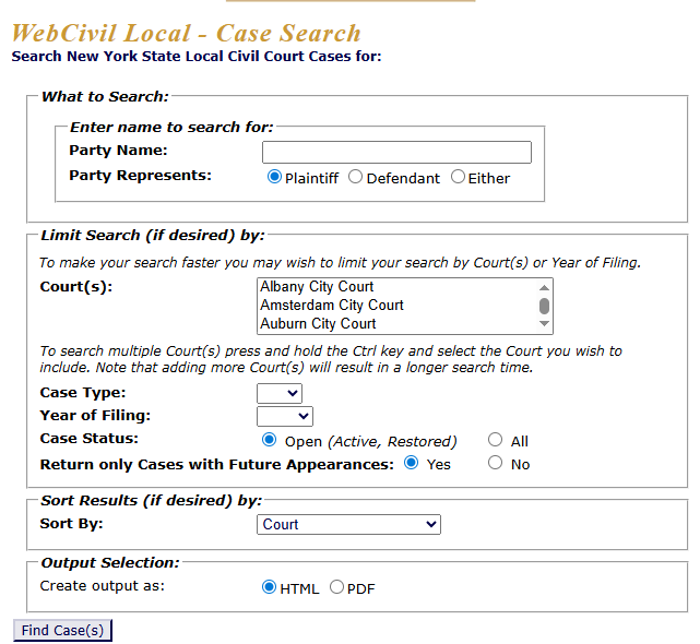 Suffolk County Court